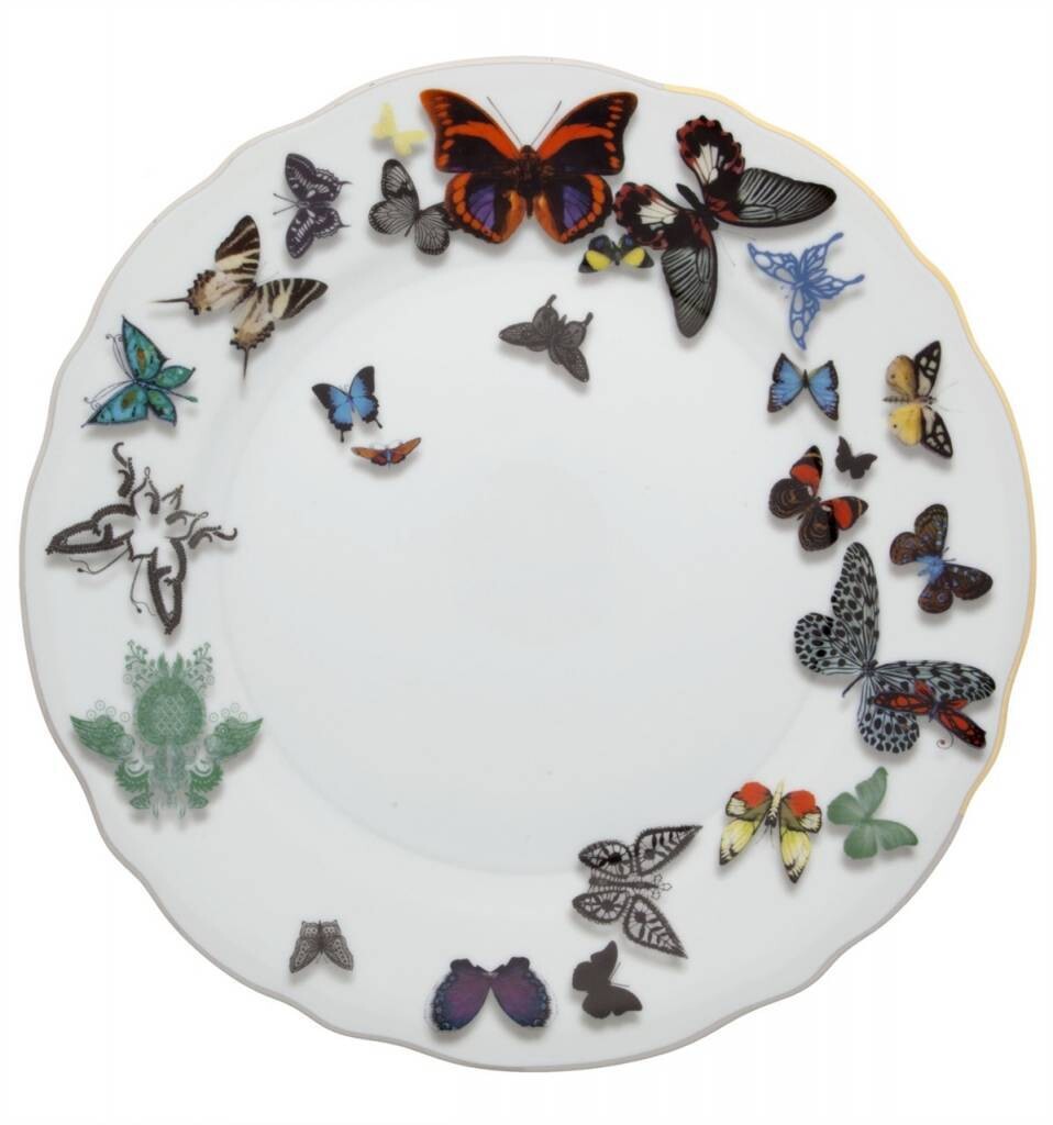 Christian Lacroix Butterfly Parade Dinner plate