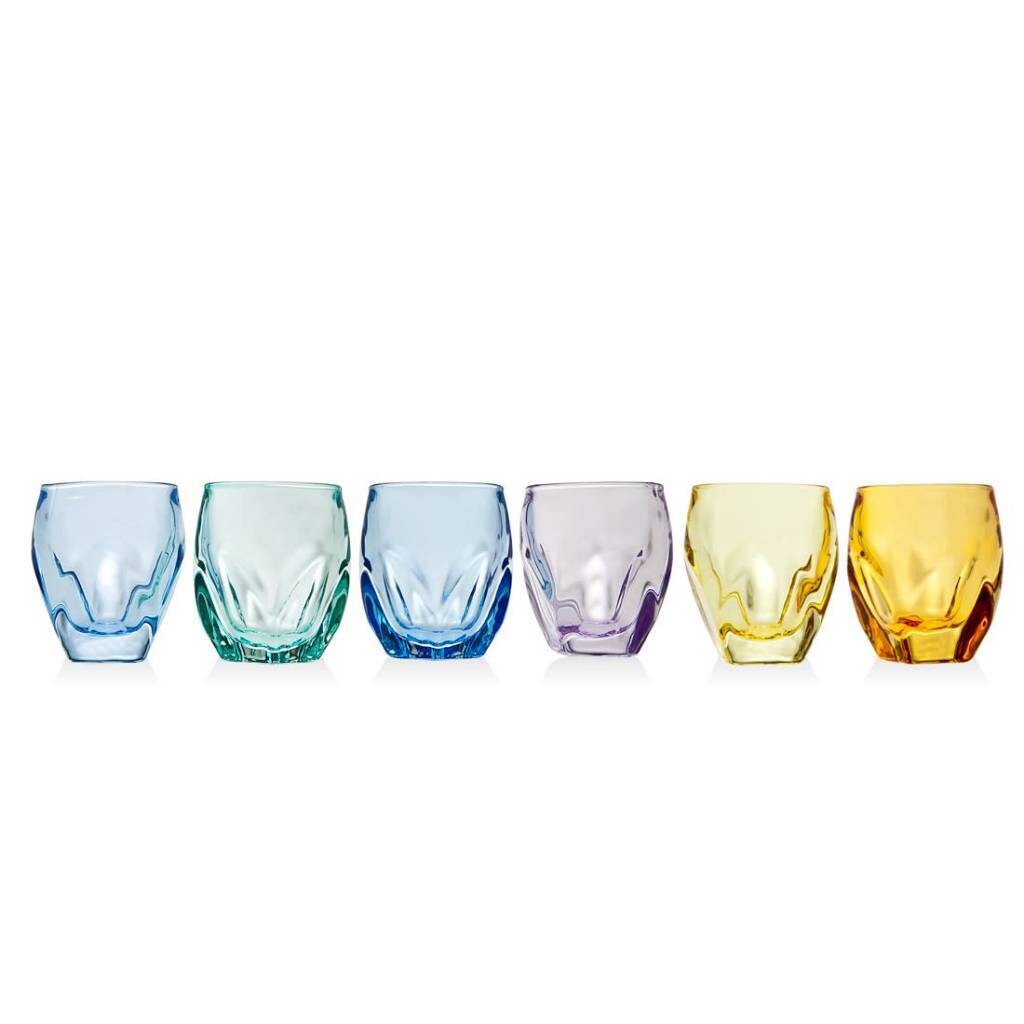 Stockholm Colorful Set of 6 Shot Glasses