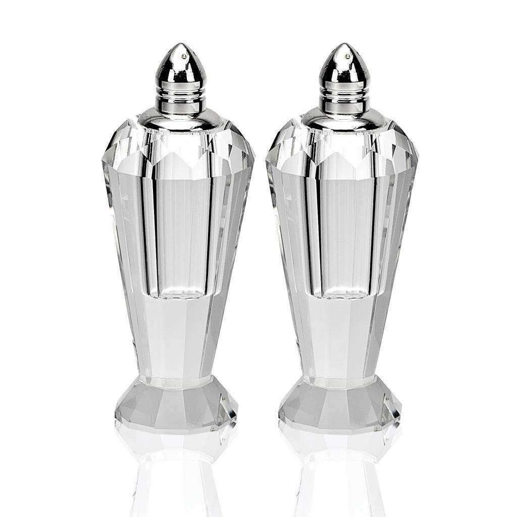 4&quot; platinum salt and pepper shakers