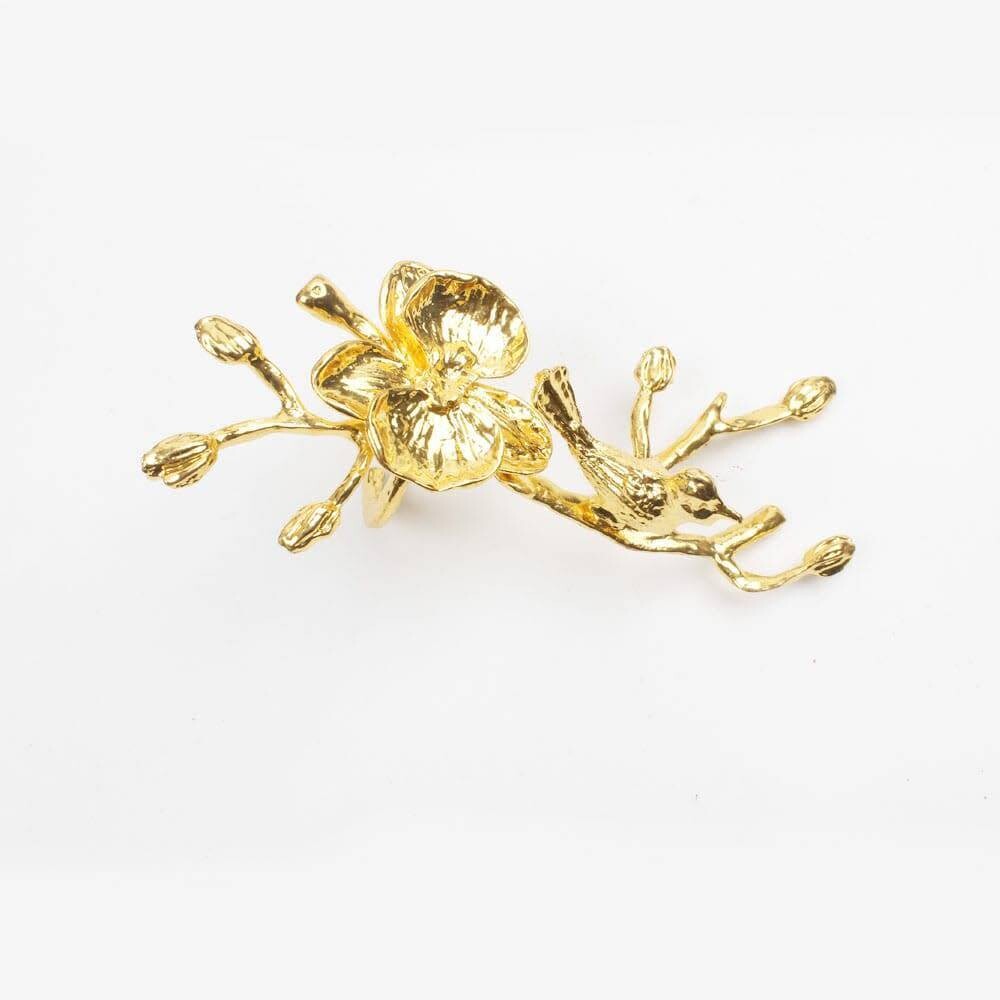 Branch Vine Gold Napkin Ring