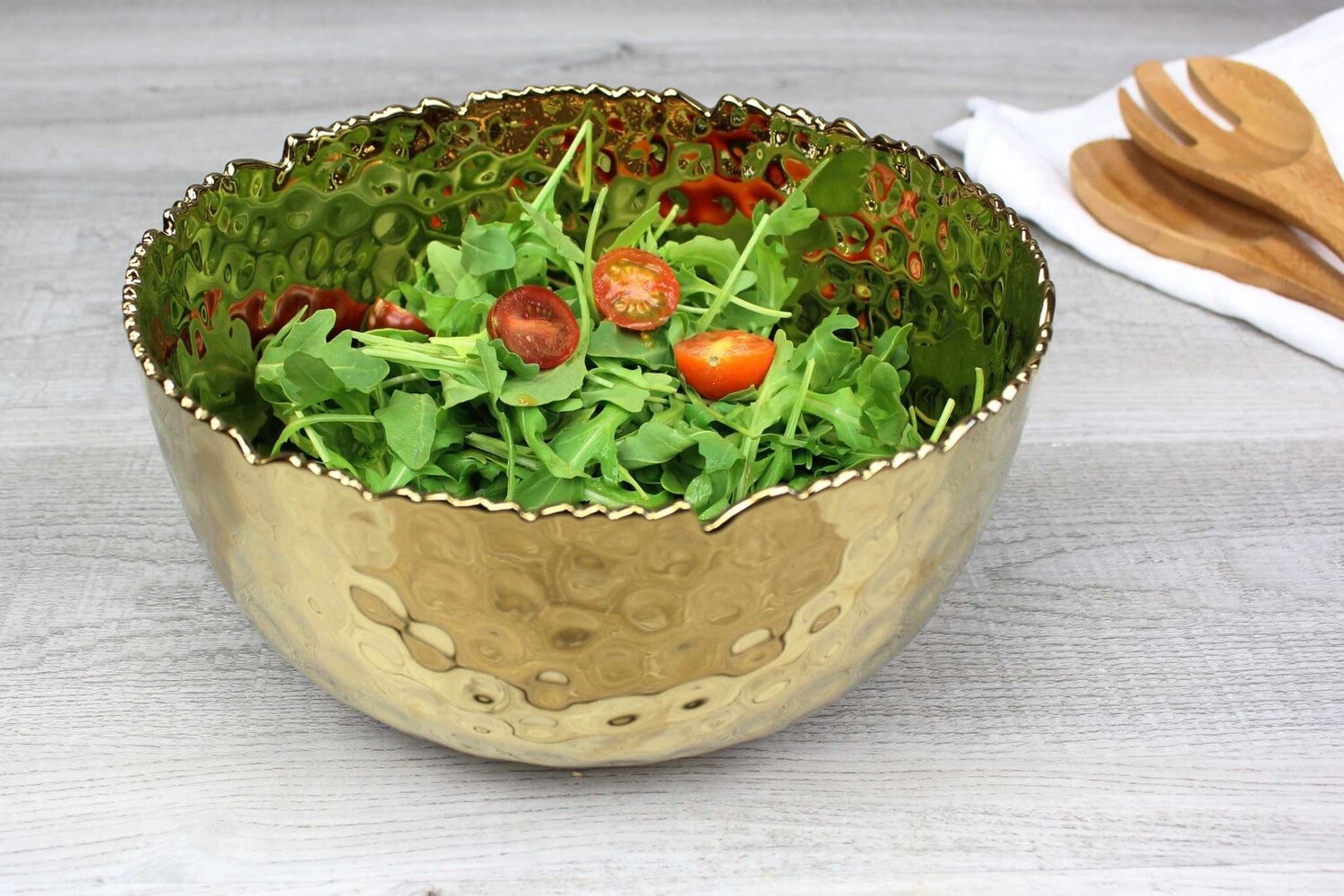Millennium Gold Large Salad Bowl