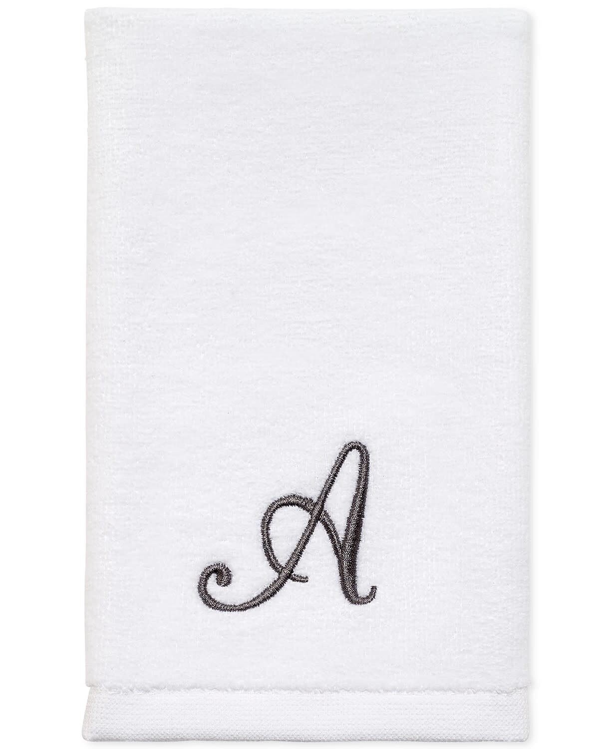 A- Monogrammed Lotion Pump and Fingertip Set