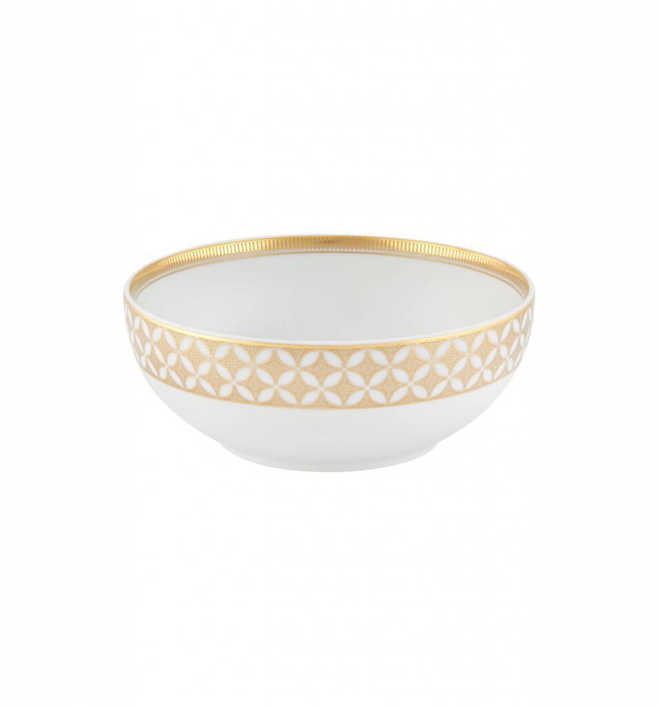Gold Exotic Cereal Bowl