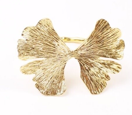 Butterfly Gold Napkin Ring