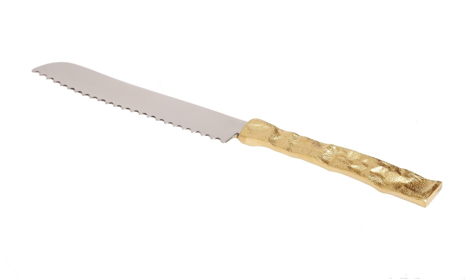 Gold Crumble Serrated Knife
