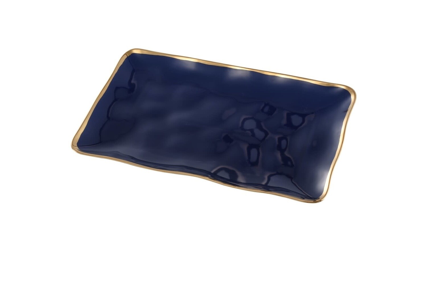 Blue Rectangular Platter