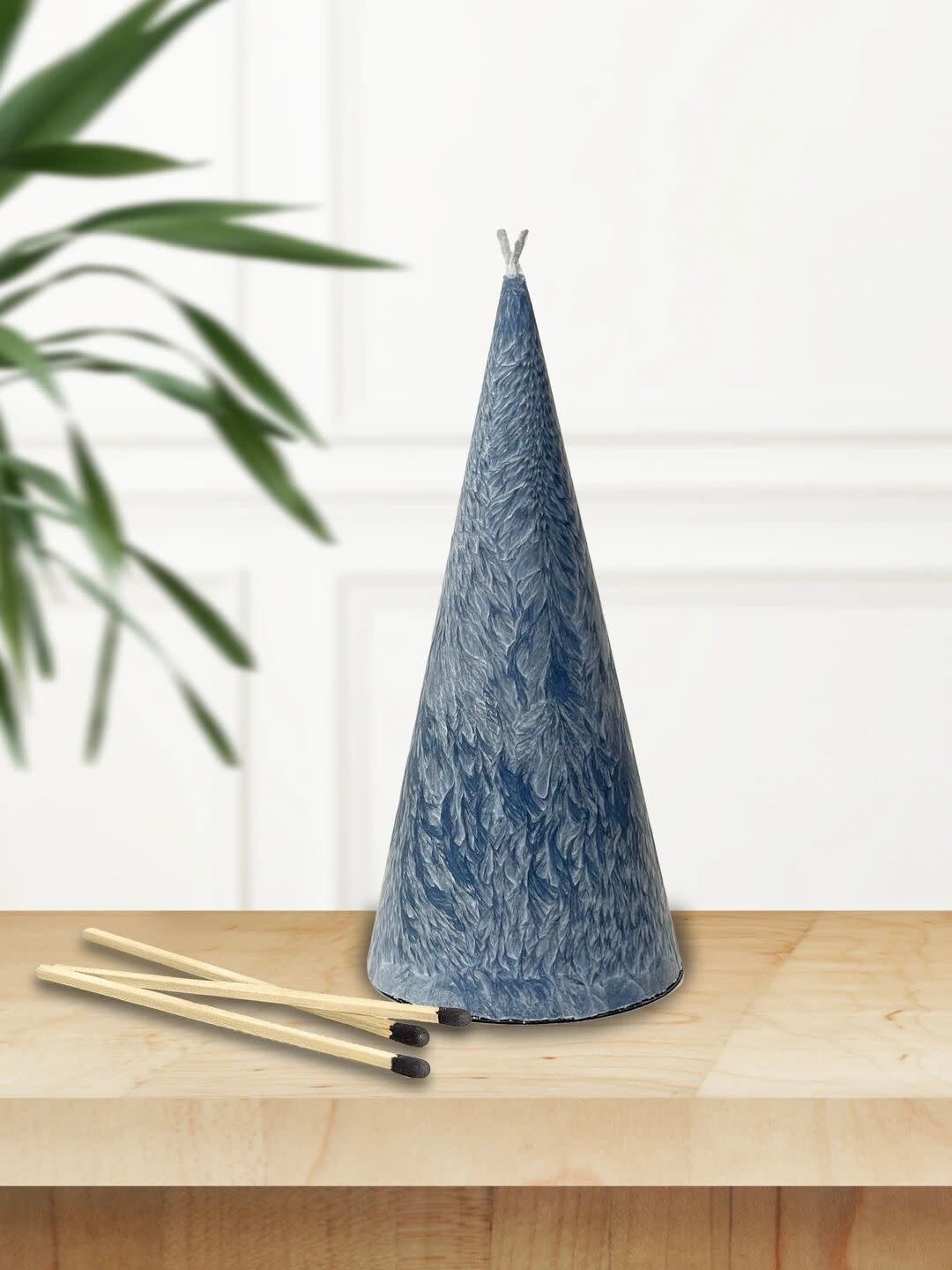 Blue Cone Havdala Candle