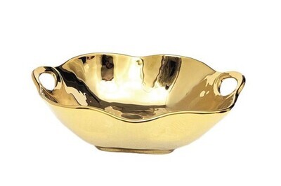 Gold Small Square Bowl
