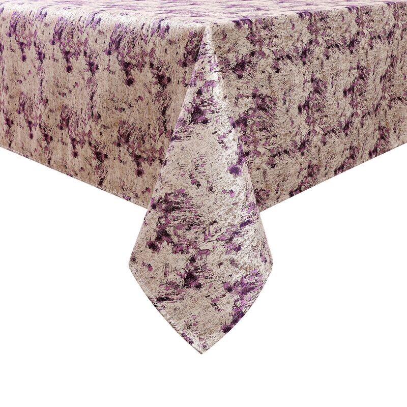 TC1368 - 70 x 144 Jacquard Deserted Red Tablecloth