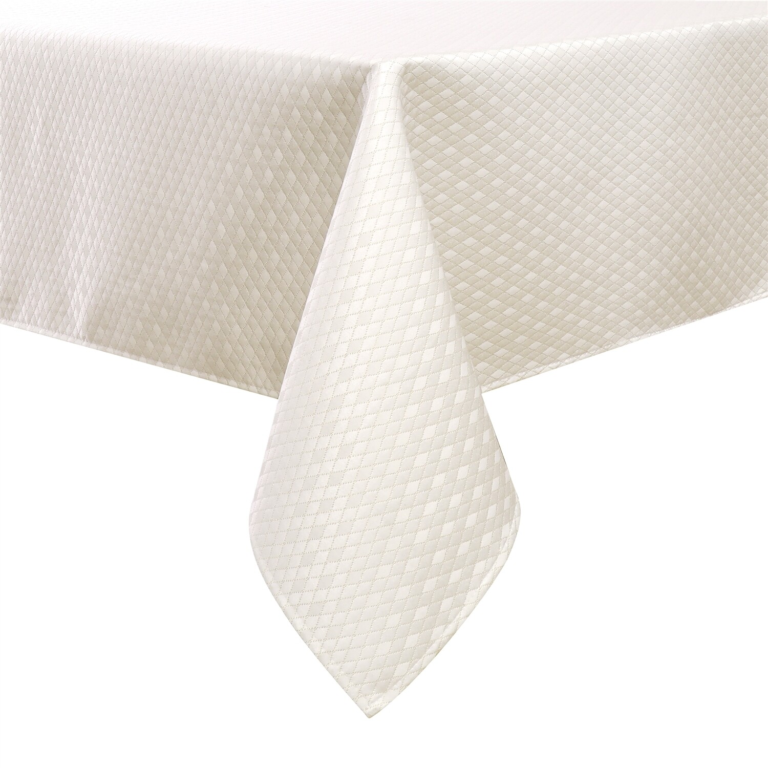 TC1364 - 70 x 120 Jacquard Diamond Gold Tablecloth