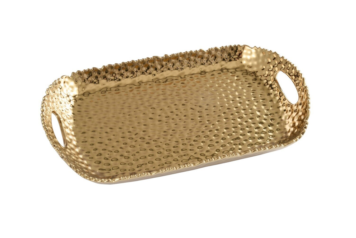 Millenium Gold Tray with Handles