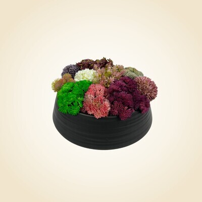 Black Medium Floral Arrangement