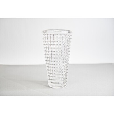 Jewel Clear Glass Vase