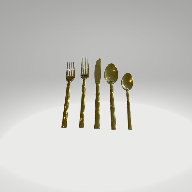 Flamingo Gold 20 pc Flatware Set