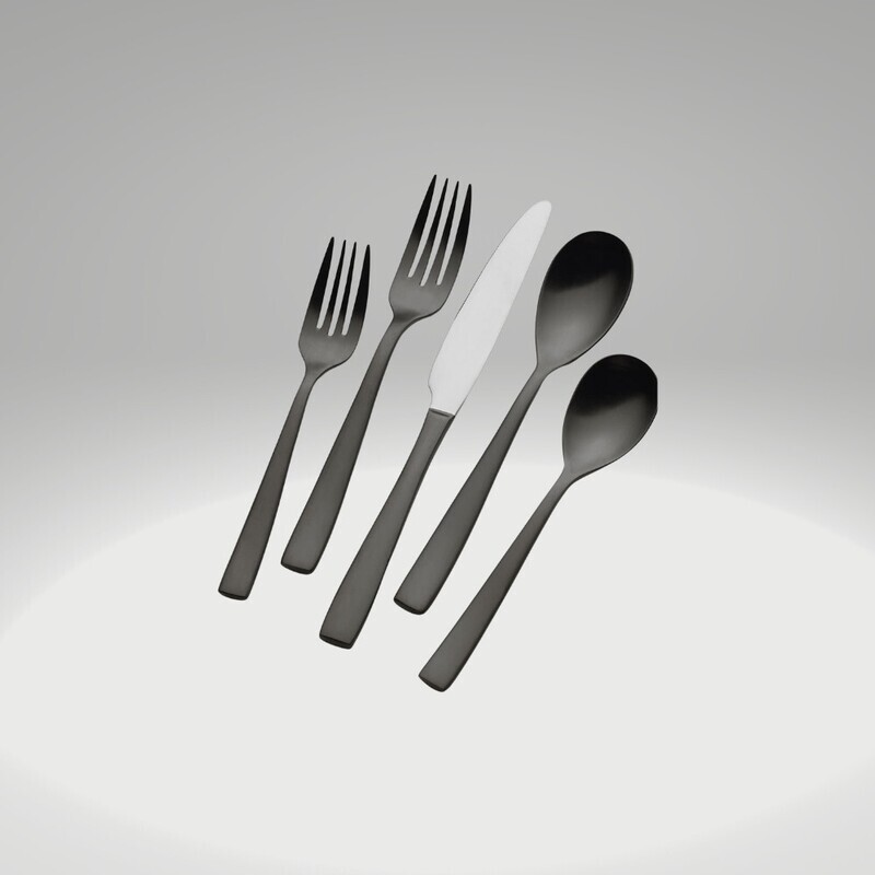 Delano Gunmetal 20 pc Flatware Set