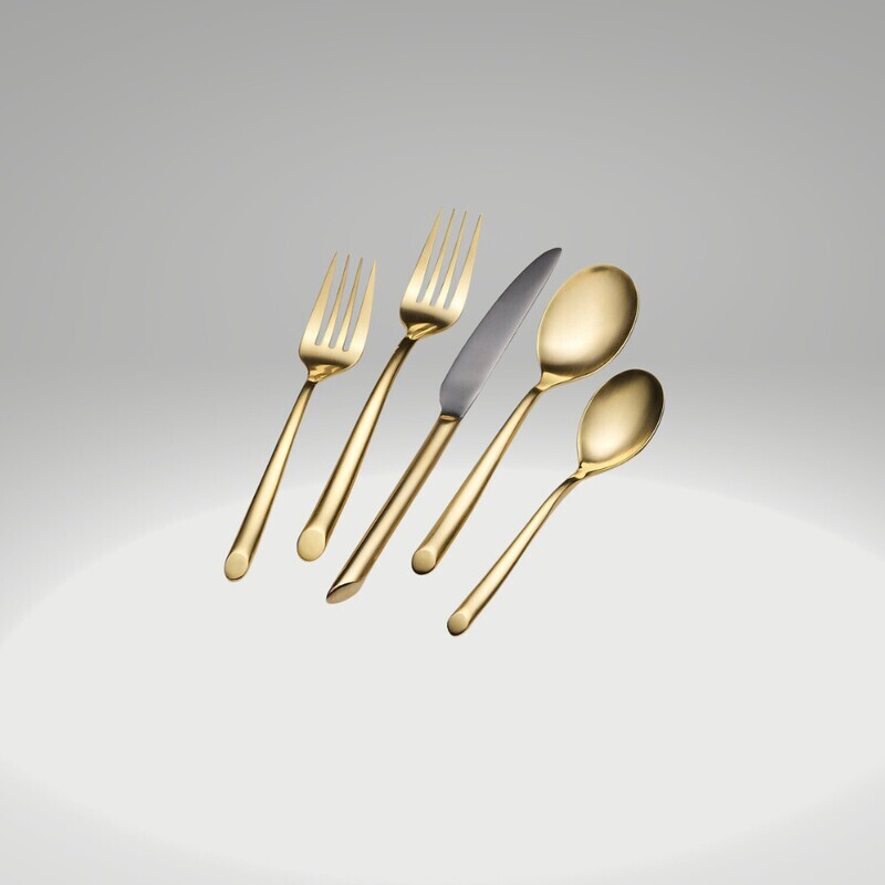 Slice Gold 20 Flatware pc Set