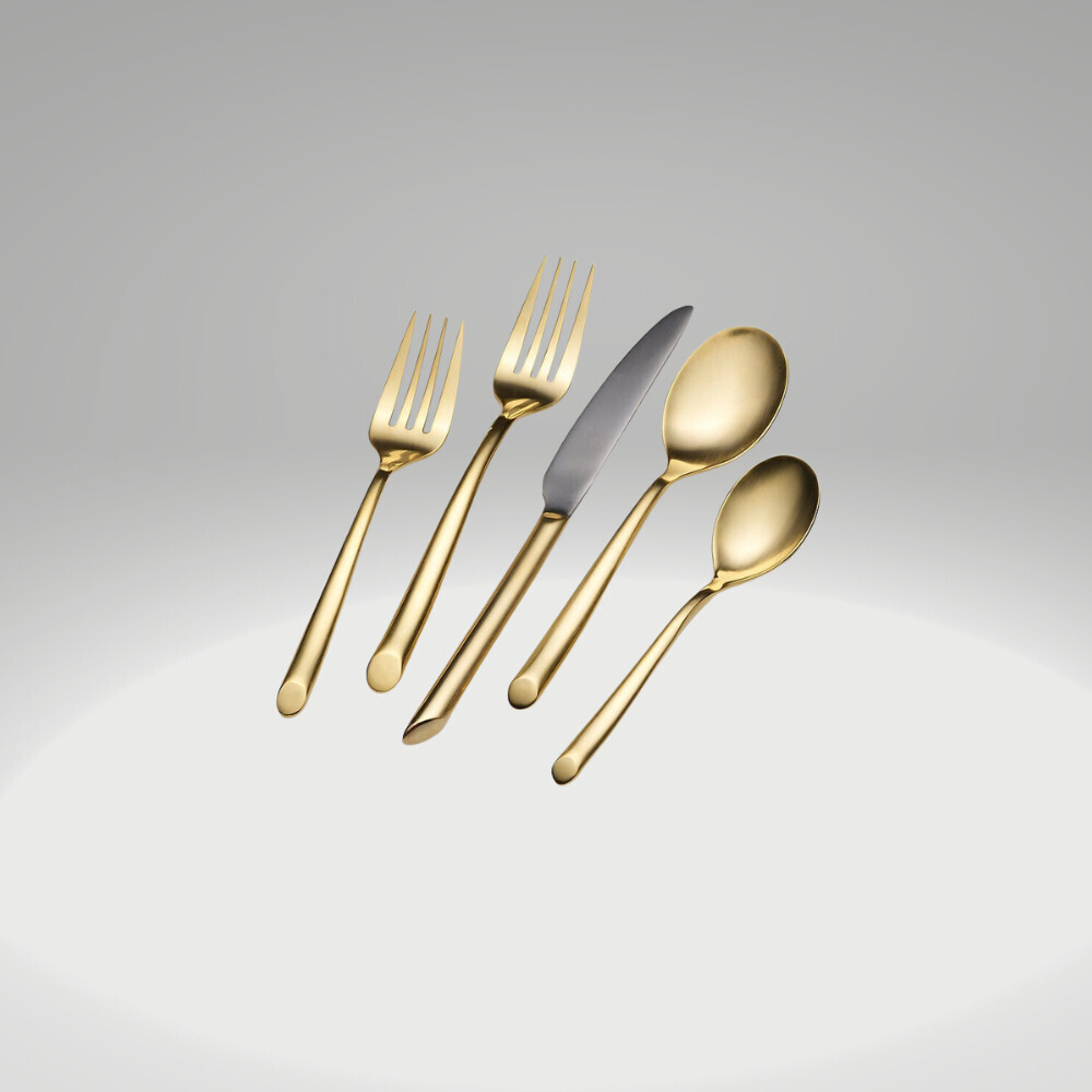 Slice Gold 20 Flatware pc Set