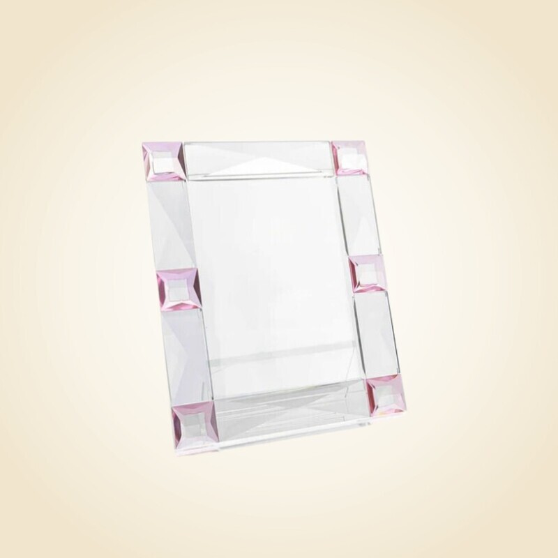 Pink Crystal Frame 5 x 7