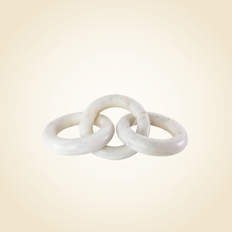 White Marble Decorative Chain