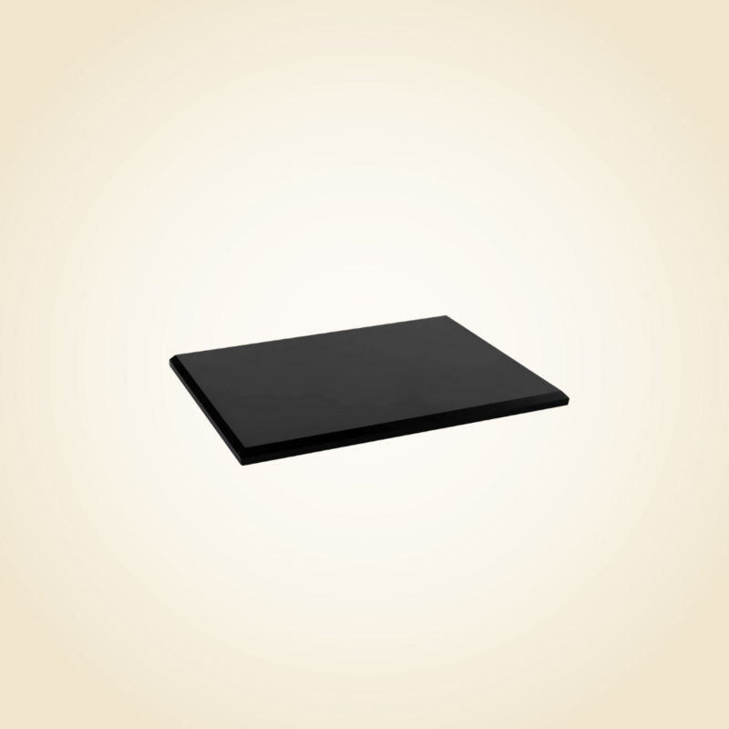 8.5 x 11 Black Crystal Tray