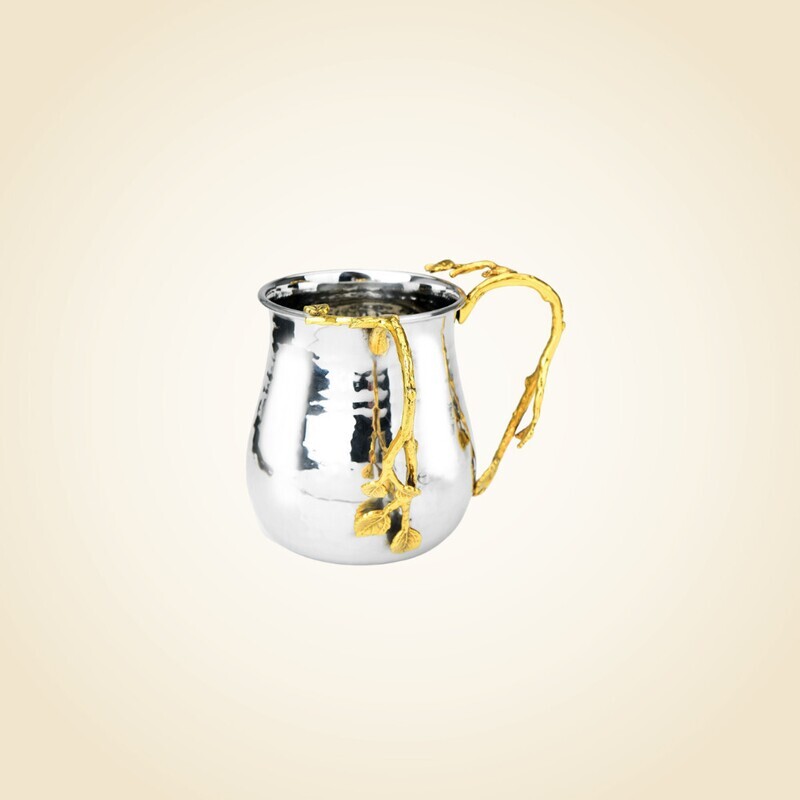 Gold Leaf Sprinkle Washing Cup