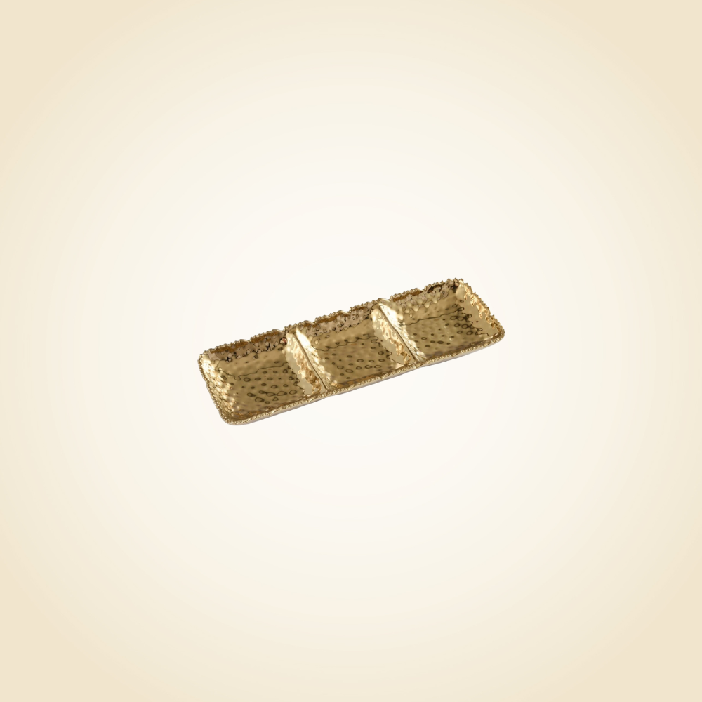 Millennium Gold 3 Section Tray