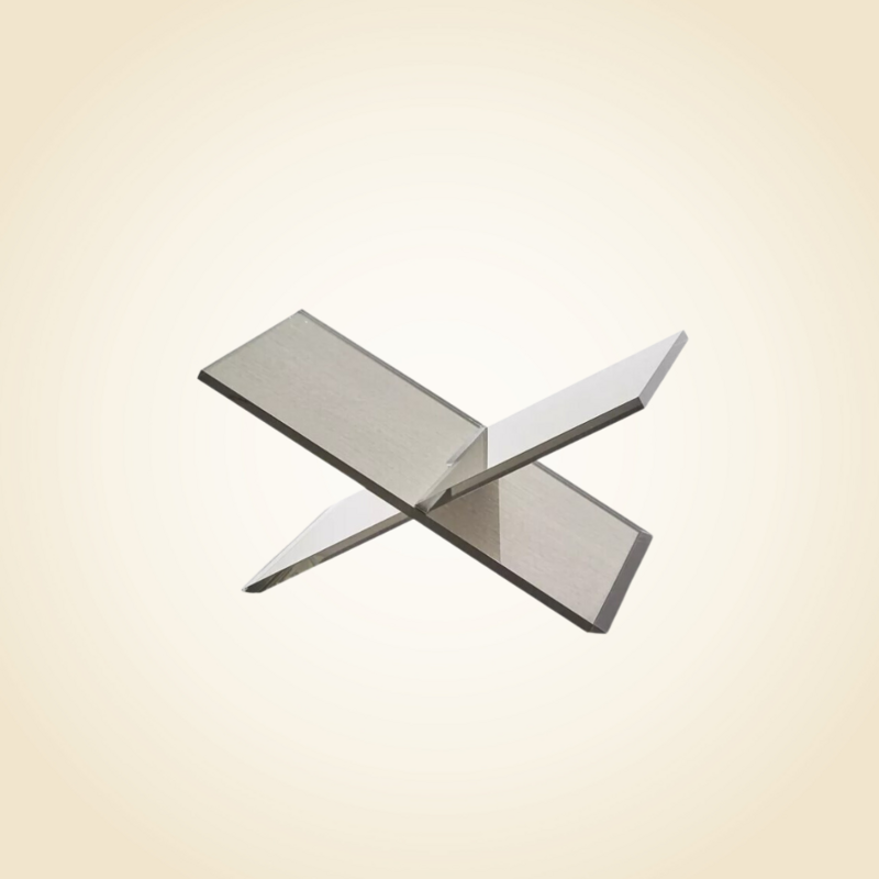Acrylic Book Stand Silver