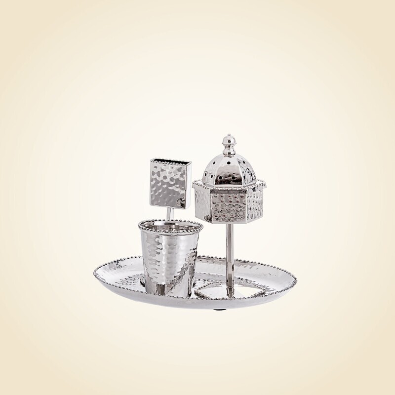 Beaded 4 pc Havdalah Set