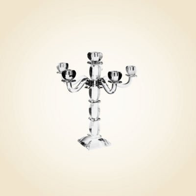 Candelabra Crystal SS 6 Branches