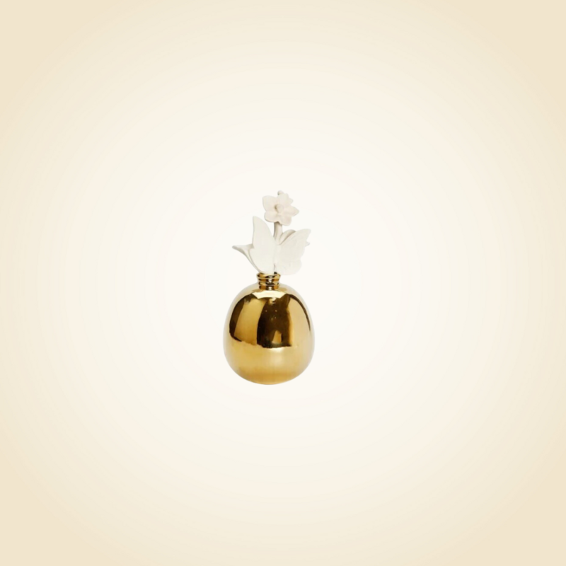 Gold Butterfly Diffuser Iris &amp; Rose