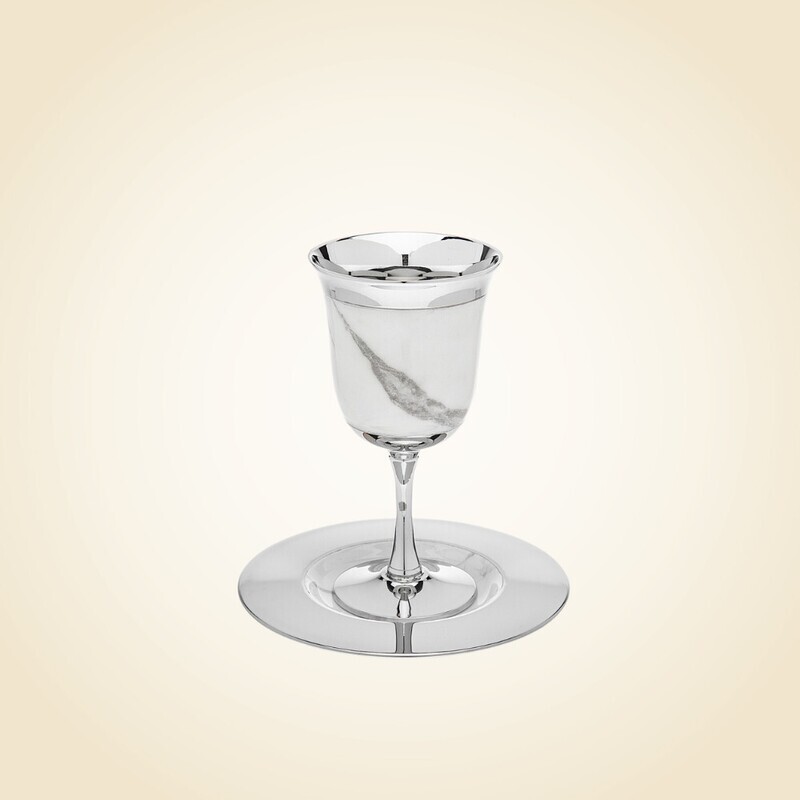 Marble Enamel Kiddush Cup