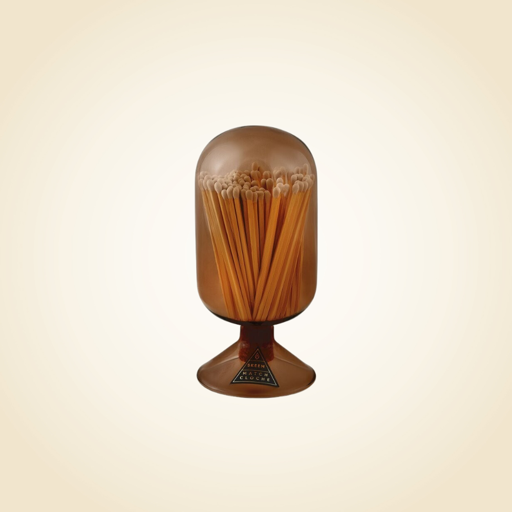 Small Match Cloche Mushroom