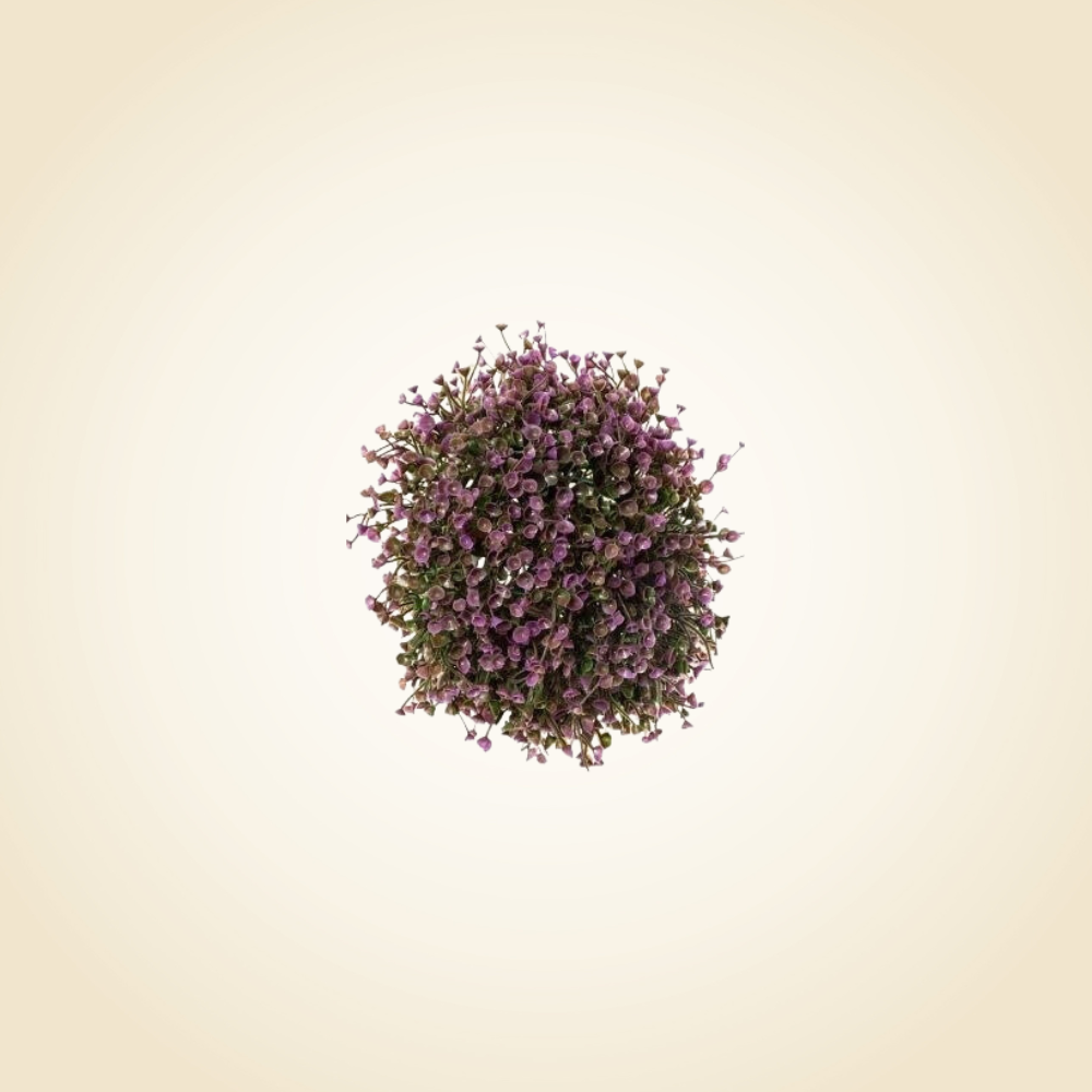 Bell flower purple 7&quot;