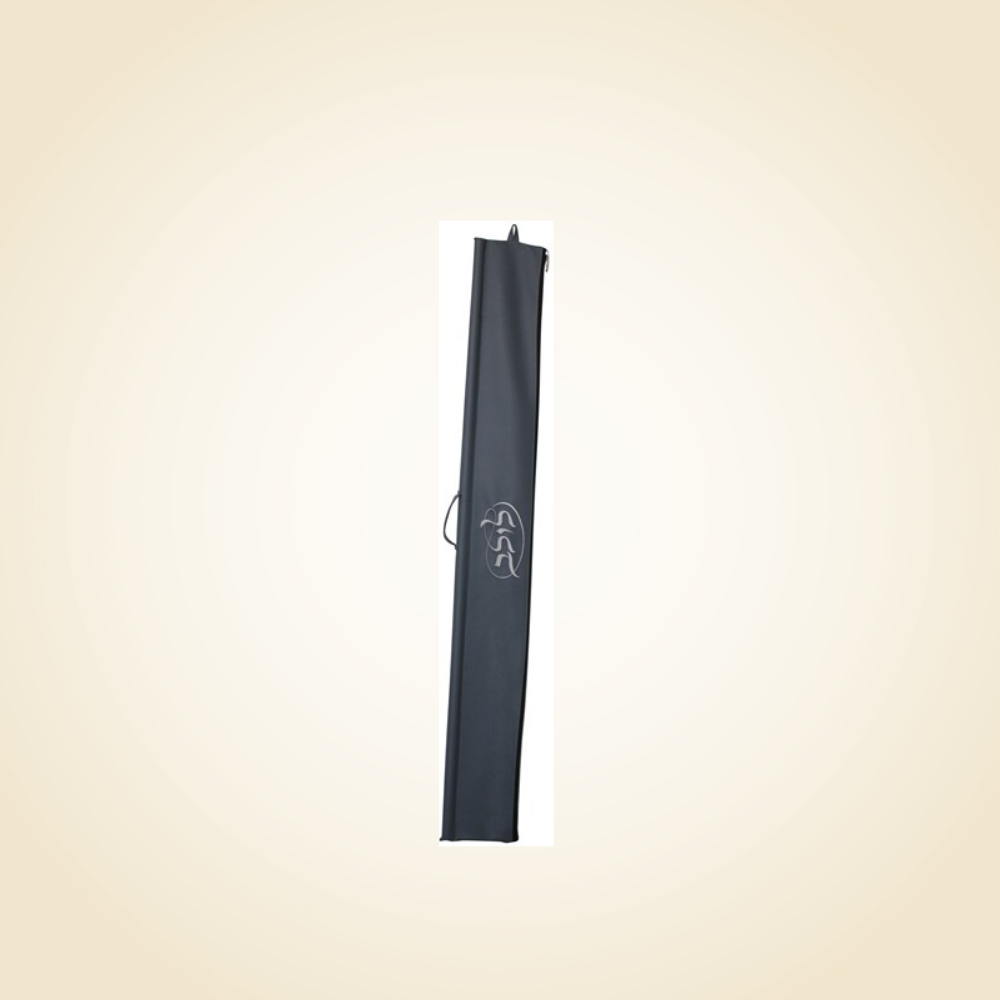 Leather Lulav Case Navy With Silver