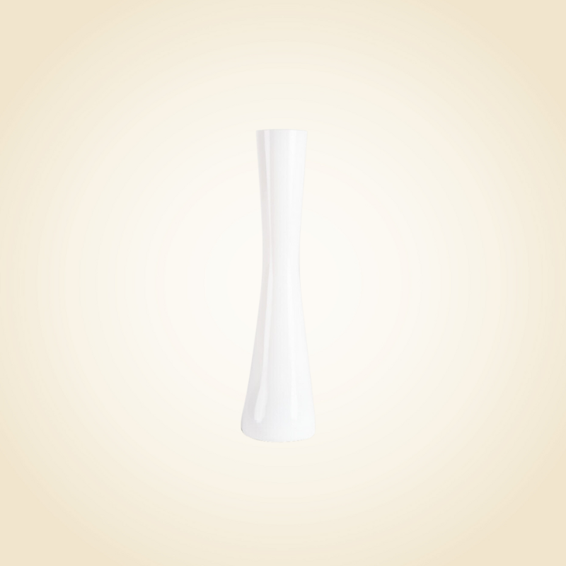 White Skinny Bud Vase