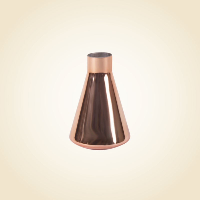 Rose Gold Footed Bud Vase