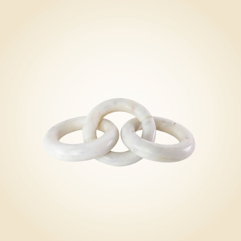 White Marble Decorative Chain
