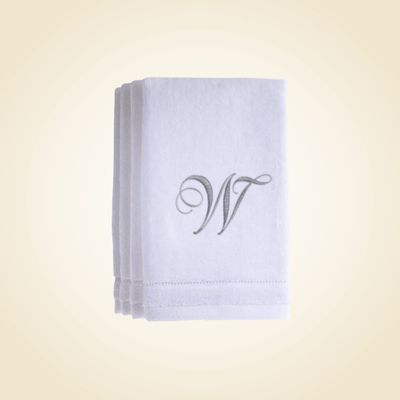 White Cotton Towels W