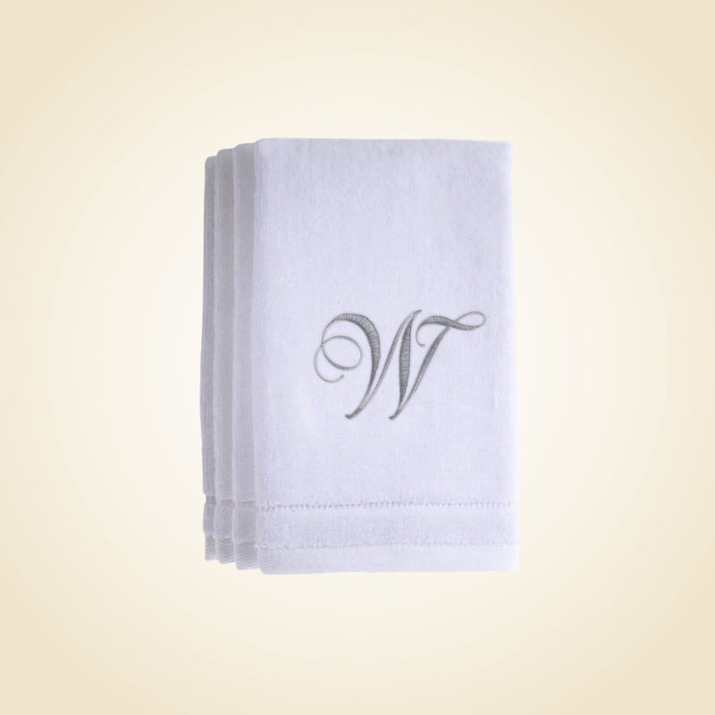 White Cotton Towels W
