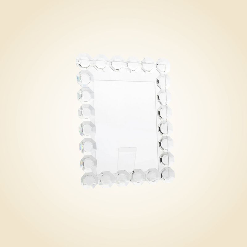 Octagon Crystal Picture Frame 8 x 10