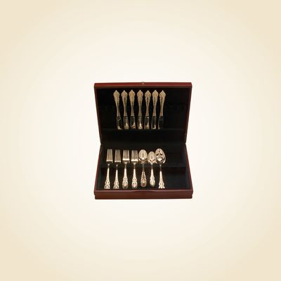 Wood Flatware Chest