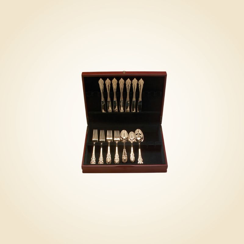 Wood Flatware Chest