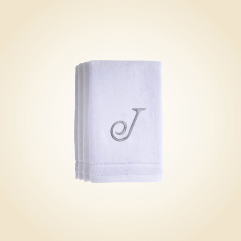 White Cotton Towels J