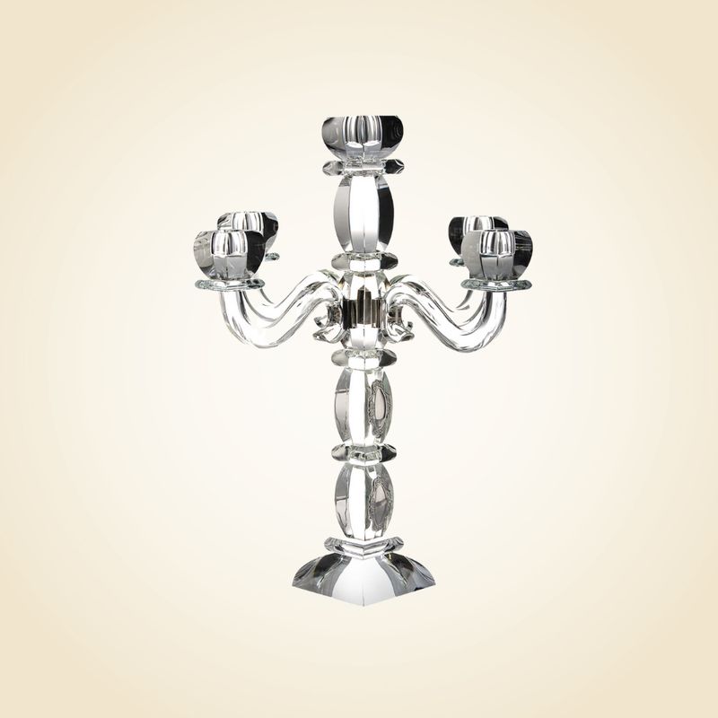 Crystal SS 5 Branch Candelabra