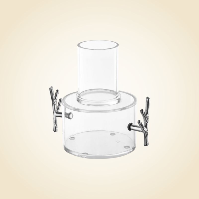 Lucite Mayim Achronim Silver