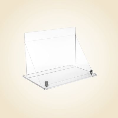 Foldable Cook Book Stand Silver