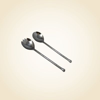 Pateesh silver salad servers