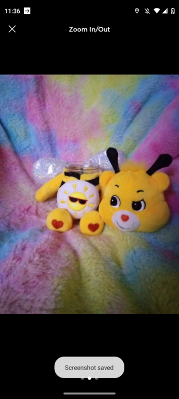 Care bear stash jar honey bee