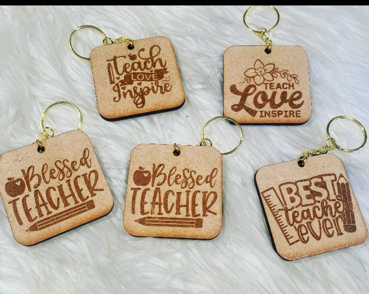 TEACHER APPRECIATION KEYCHAINS