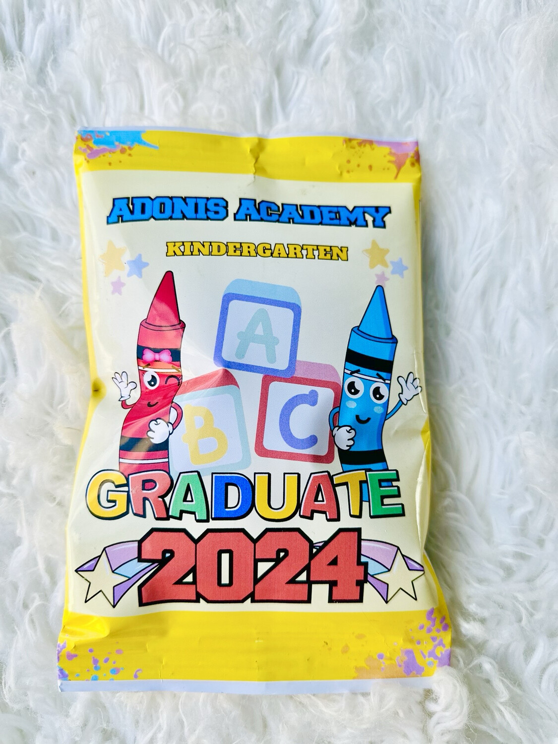 GRADUATION CHIPS BAG/PACK (MINIMUM 12)